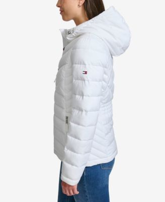 Women's Long Sleeve Hooded Puffer Jacket