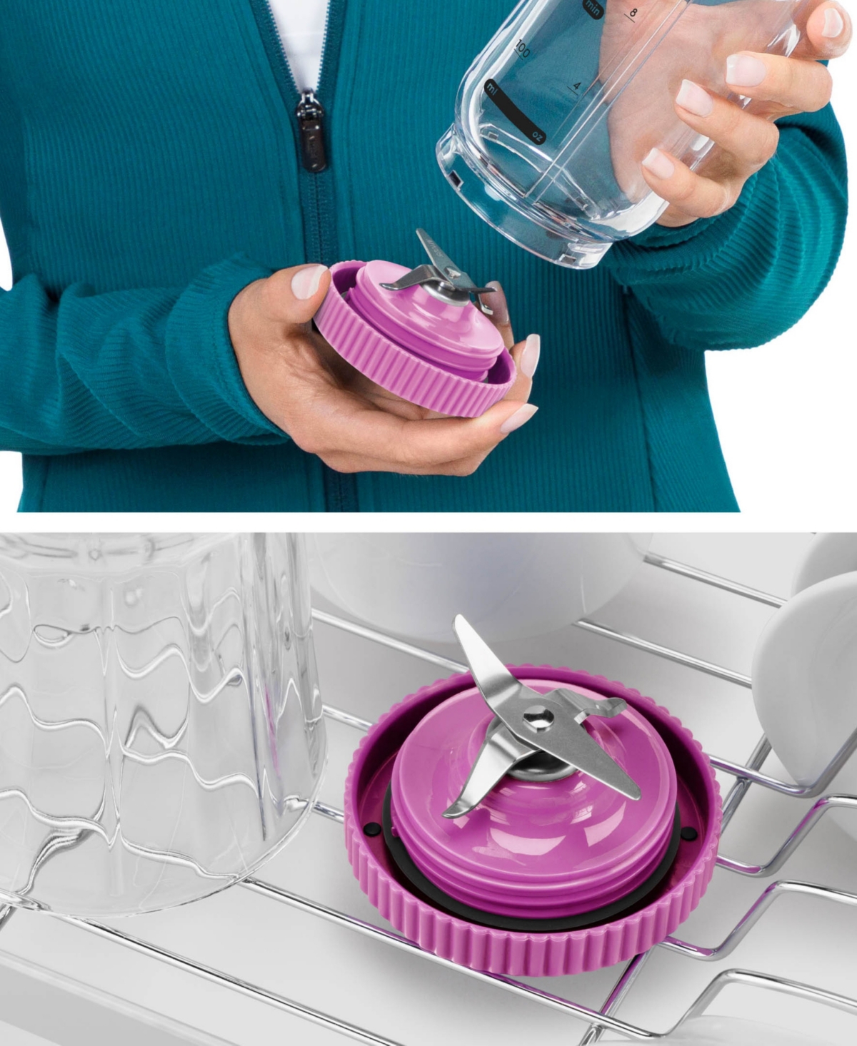 Nutribullet 22 Oz. Flex Portable Blender In Pink