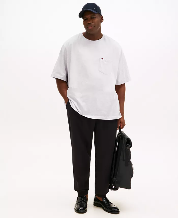 Men's Big & Tall Tommy Crew Neck Pocket T-Shirt - thumbnail 6