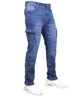 Men's Stretch Cargo Pocket Jeans