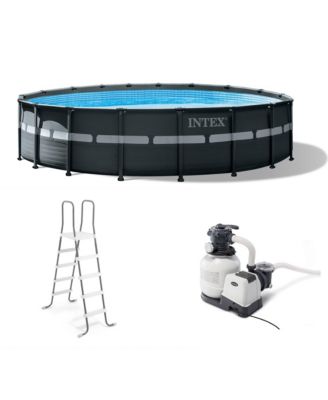 Ultra XTR 18' x 52" Above Ground Pool with Pump, Vacuum, & Maintenance Kit