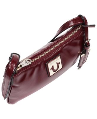 Crinkle Finish Shoulder Bag