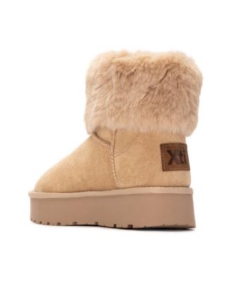 Women's Comfort Ankle Suede Booties By XTI