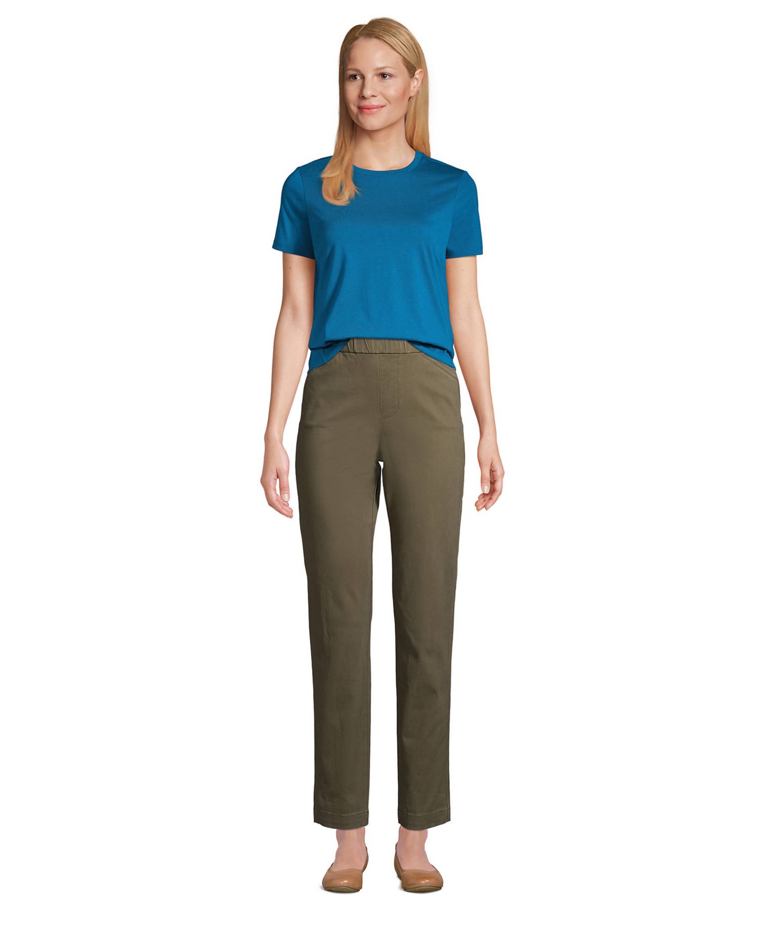 Women's Relaxed Supima Cotton Crew Neck T-Shirt