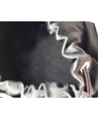 Mini Cut Out Bucket Bag Leather