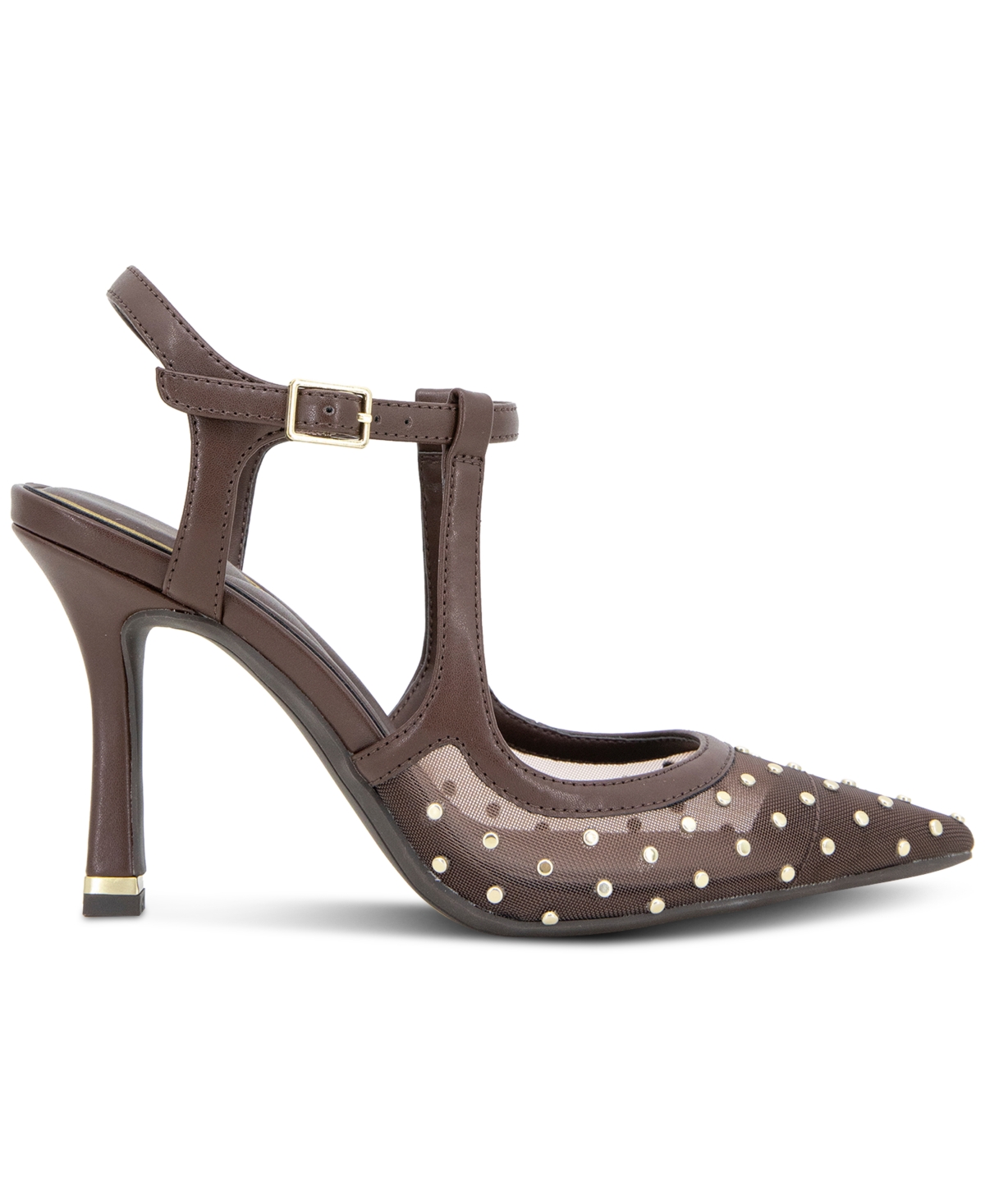 Kenneth Cole New York Women's Romi Ankle Sling Back Pumps In Brown