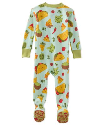 Baby Boys Cruz Cotton Snug-Fit Footed Pajamas