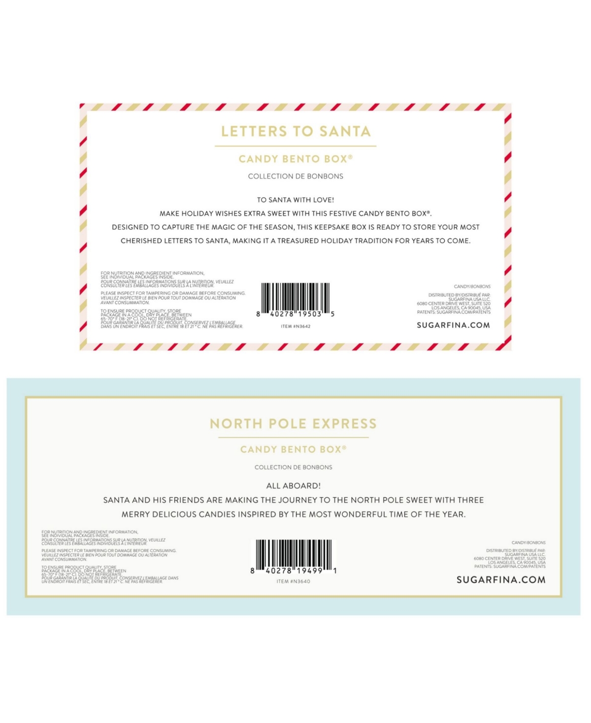 Sugarfina Holly Jolly Candy Bundle In Red