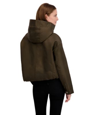 Women's Hooded Bomber Jacket