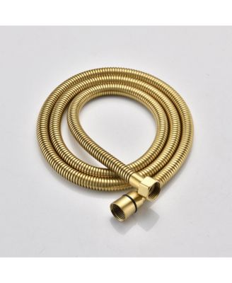 12&amp;#x22; Rain Brushed Gold Shower Head Systems Wall Mounted Shower Full Body Coverage Square Shower Head