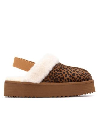 Women's Suede Slingback Clogs By XTI