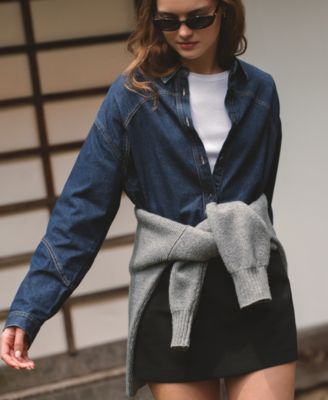 Women's Azra Twill Mini Skirt