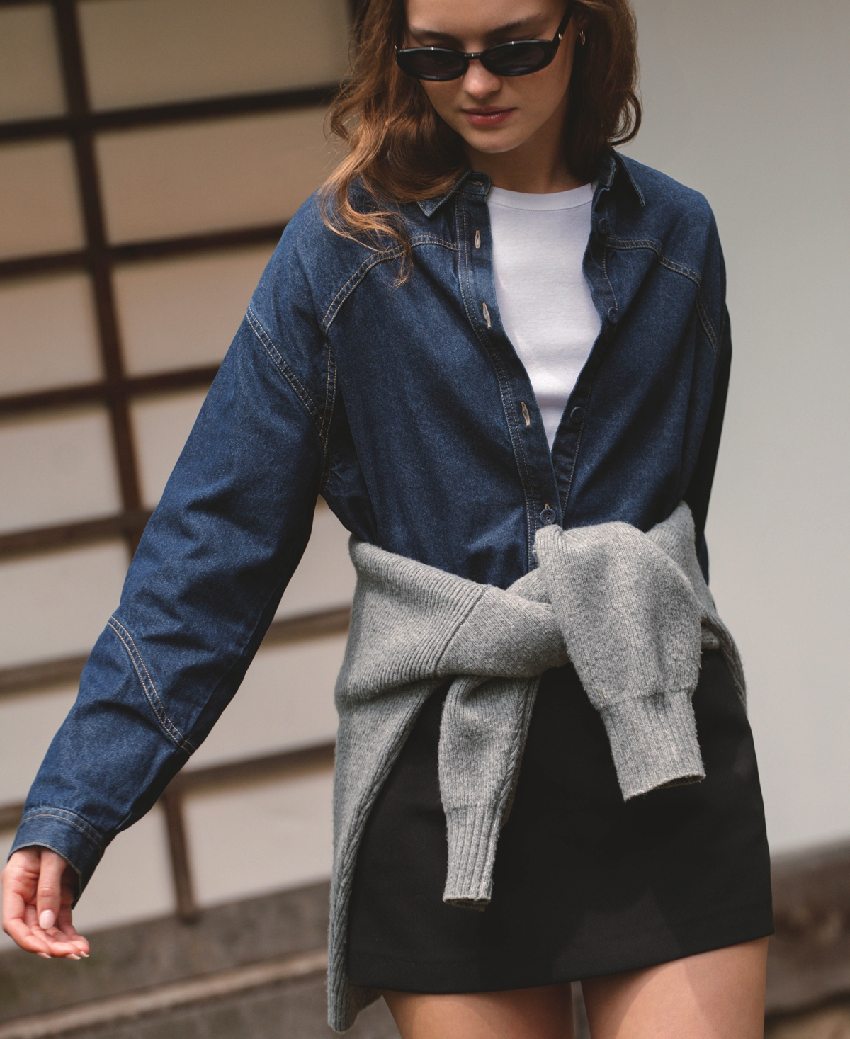 French Connection Women's Azra Twill Mini Skirt