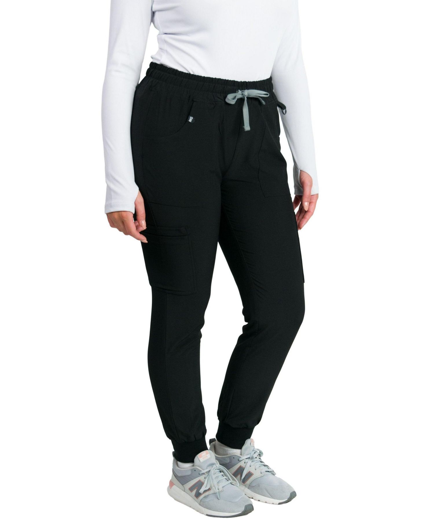 Women's 4-Way Stretch Jogger Scrubs Pant with 8 Pockets