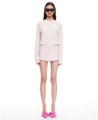 Women's Bloom Round-Neck Long-Sleeve Top