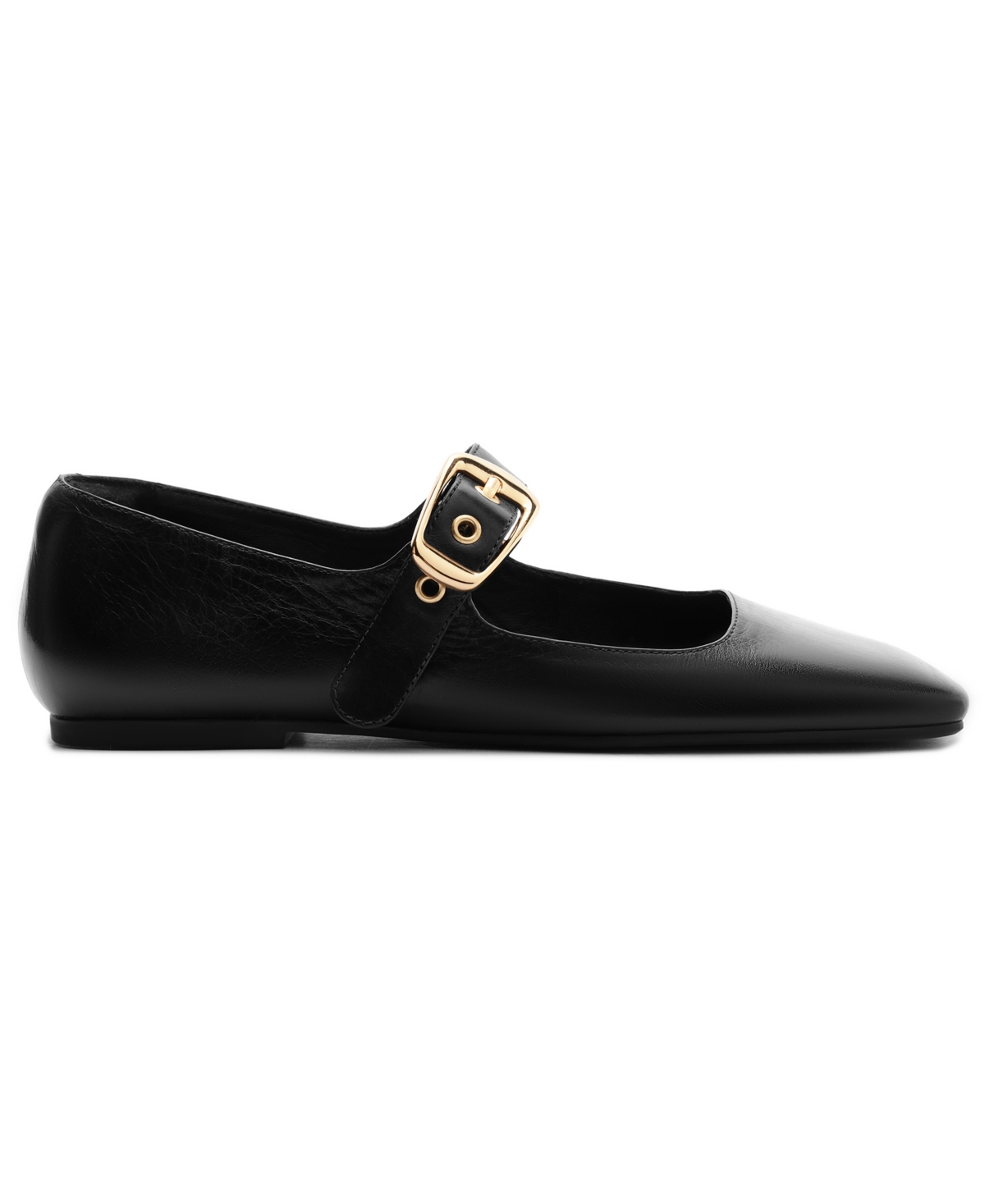 Arezzo Elena Ballet Flat In Black