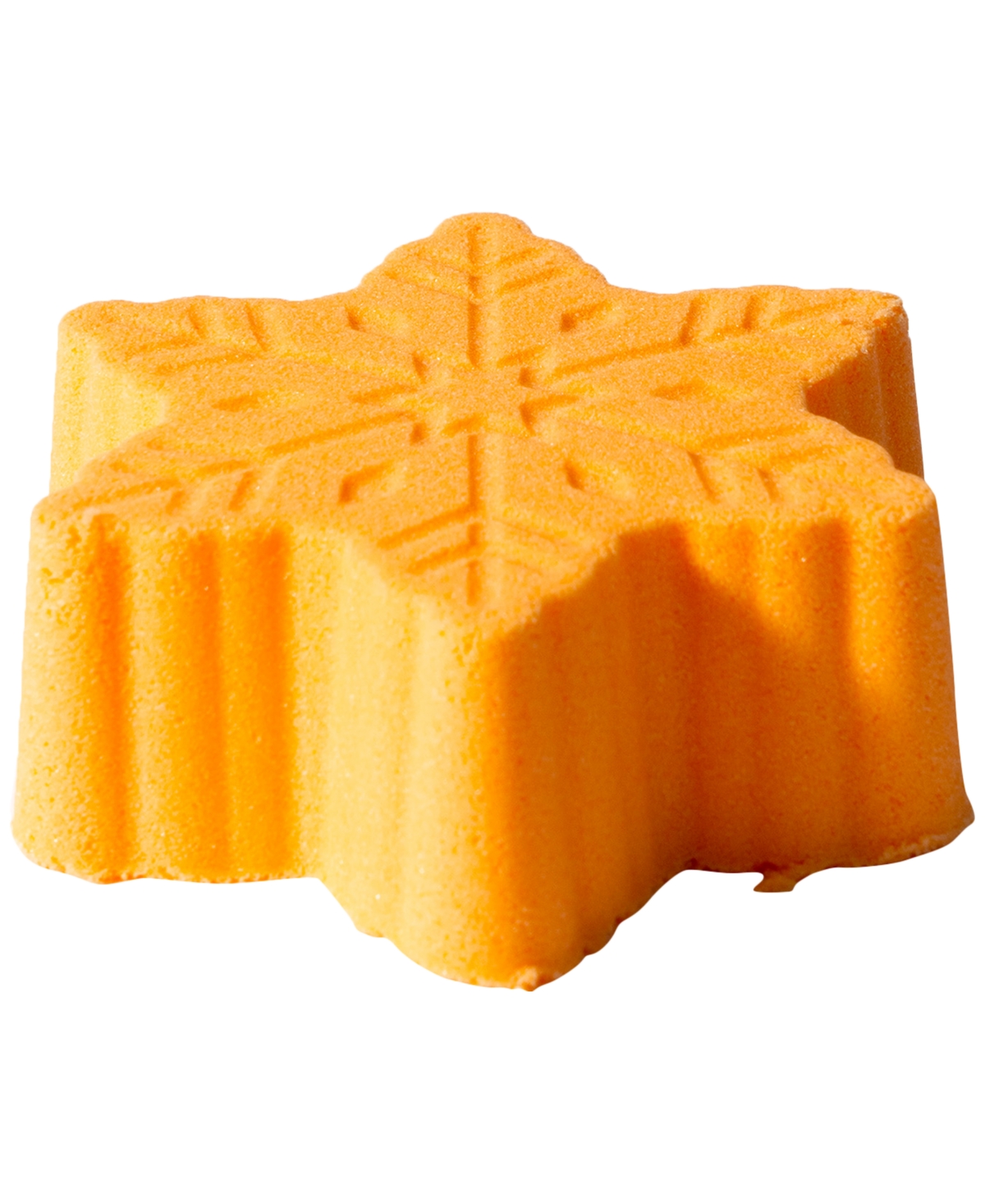 Da Bomb Gingerbread Snowflake Bath Bomb, 2.85 Oz. In Transparent