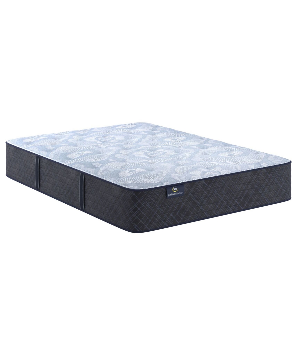 Serta Perfect Sleeper Iceland Poppy 13" Plush Tight Top Mattress, Twin In Transparent