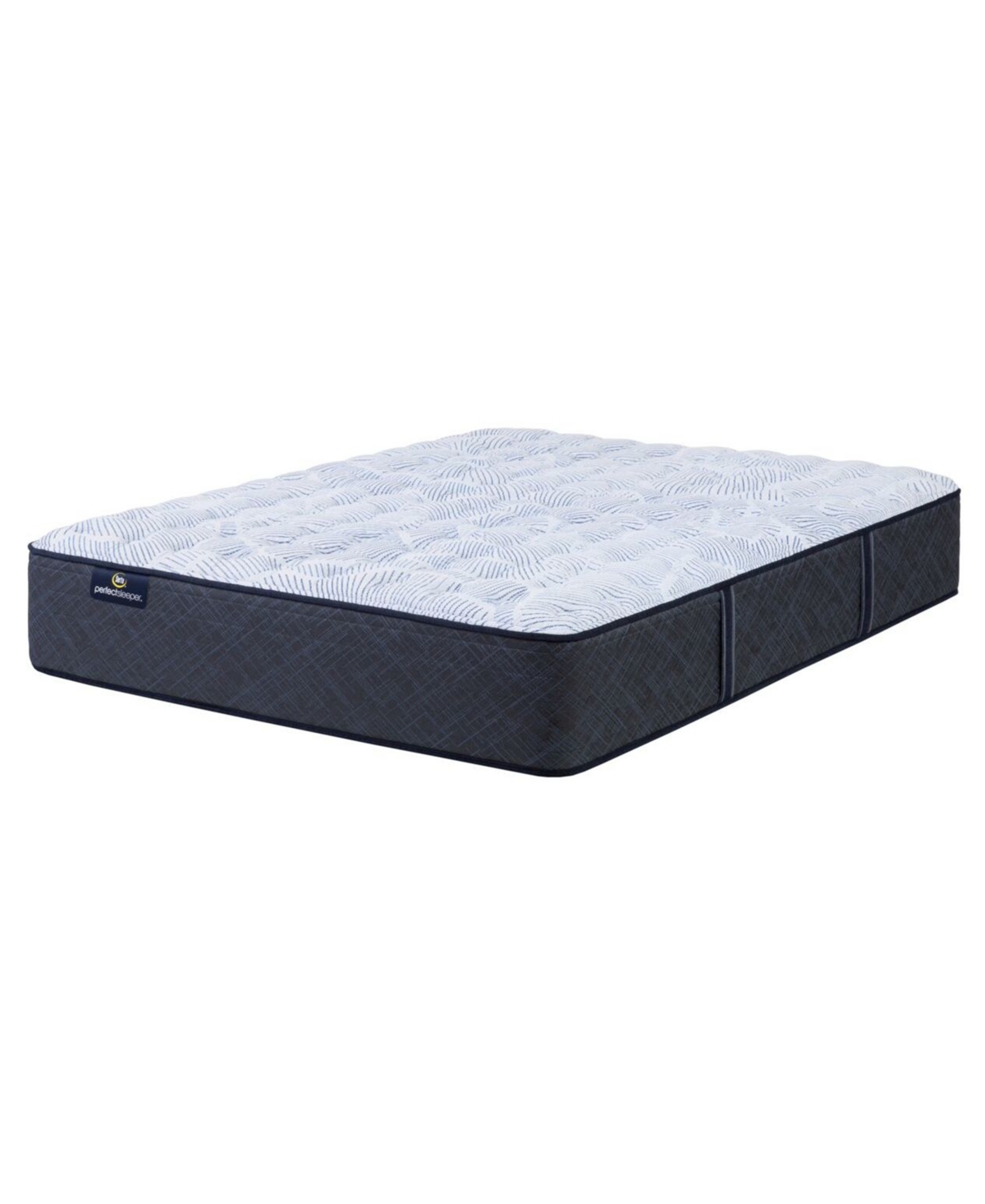 Serta Perfect Sleeper Iceland Poppy 13.5 Medium Tight Top Mattress Collection In Blue