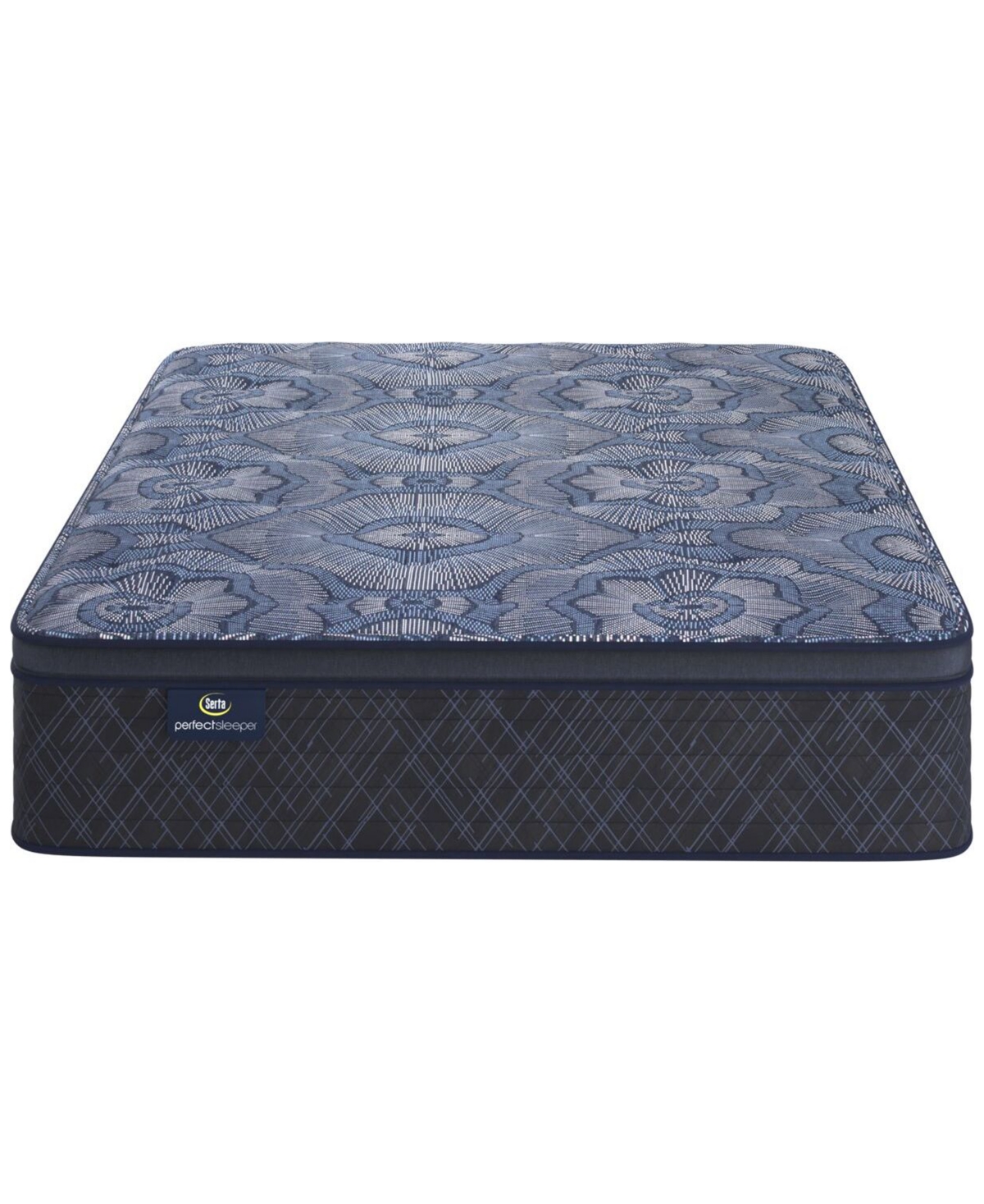 Serta Perfect Sleeper Osiria Rose 15" Plush Pillow Top Mattress Set, Twin Xl In Transparent