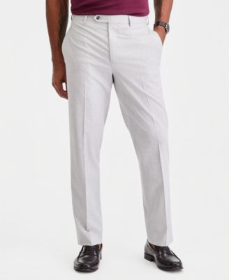 Men's Classic-Fit Sharkskin Dress Pants