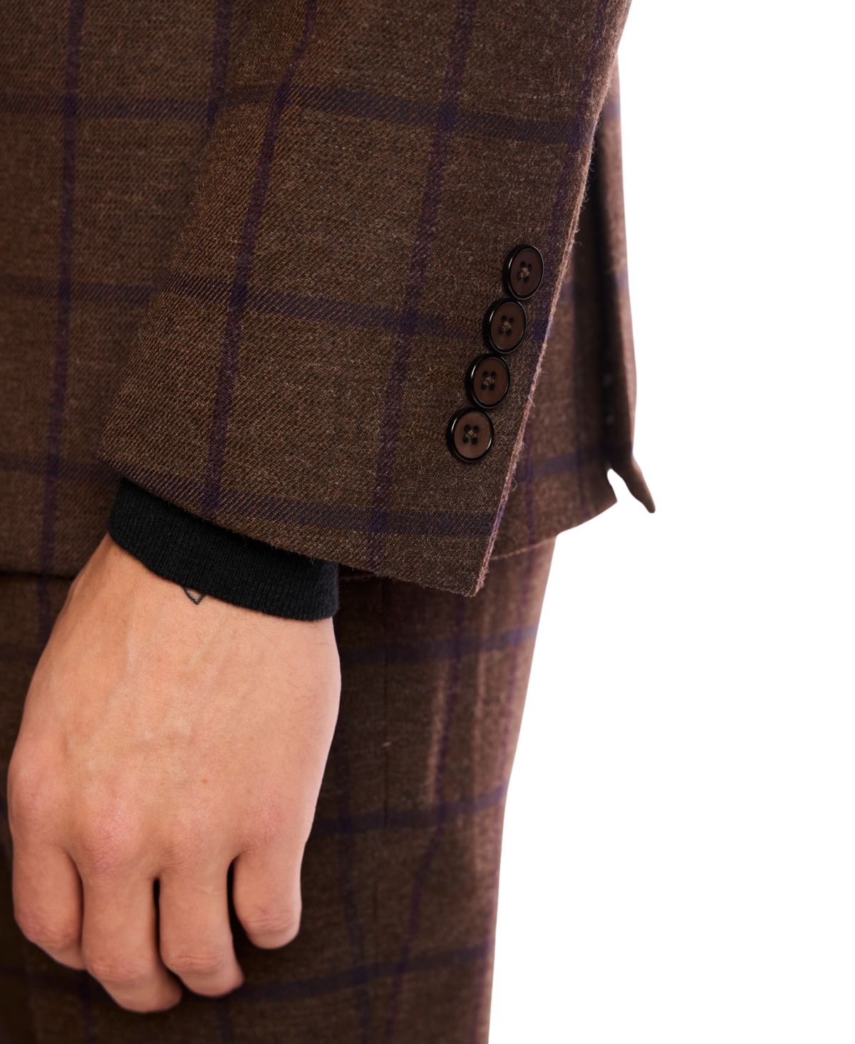 Paisley & Gray Ashton Peak Jacket In Brown