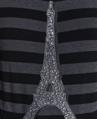 Women's Crewneck Striped T-Shirt