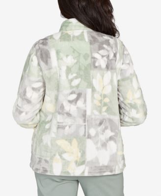 Stockbridge Leaf Patchwork Cozy Knit Jacket