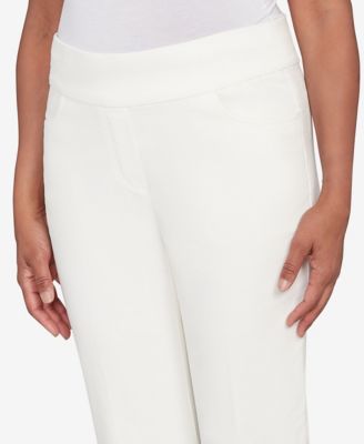 Vienna Allure Fit Flat Front Corduroy Average Length Pant