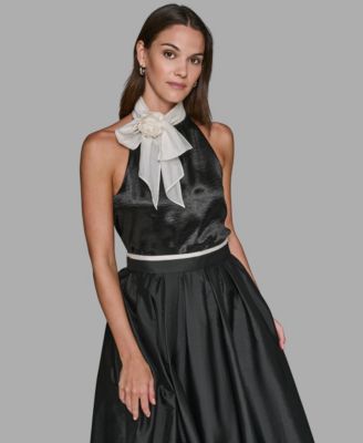 Women's Halter Bow Neck Top