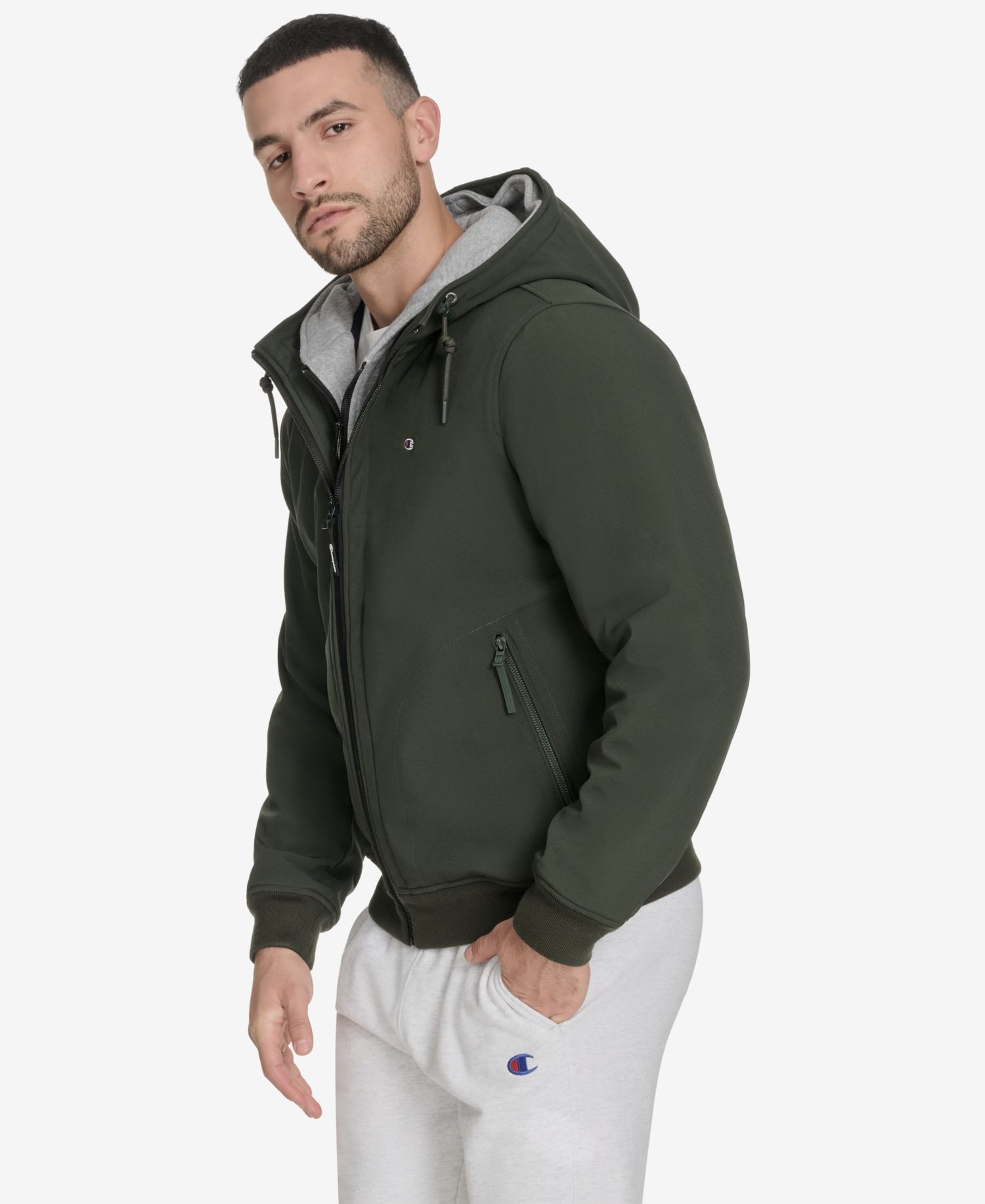 Men's Softshell Bomber Jacket