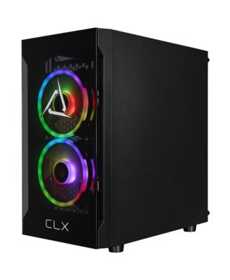 SET Gaming PC - Intel Core i5 14400F 2.5GHz 10-Core, 32GB DDR5 Memory, GeForce RTX 5060 8GB GDDR7 Graphics, 2TB SSD, WiFi, Windows 11 Home 64-bit