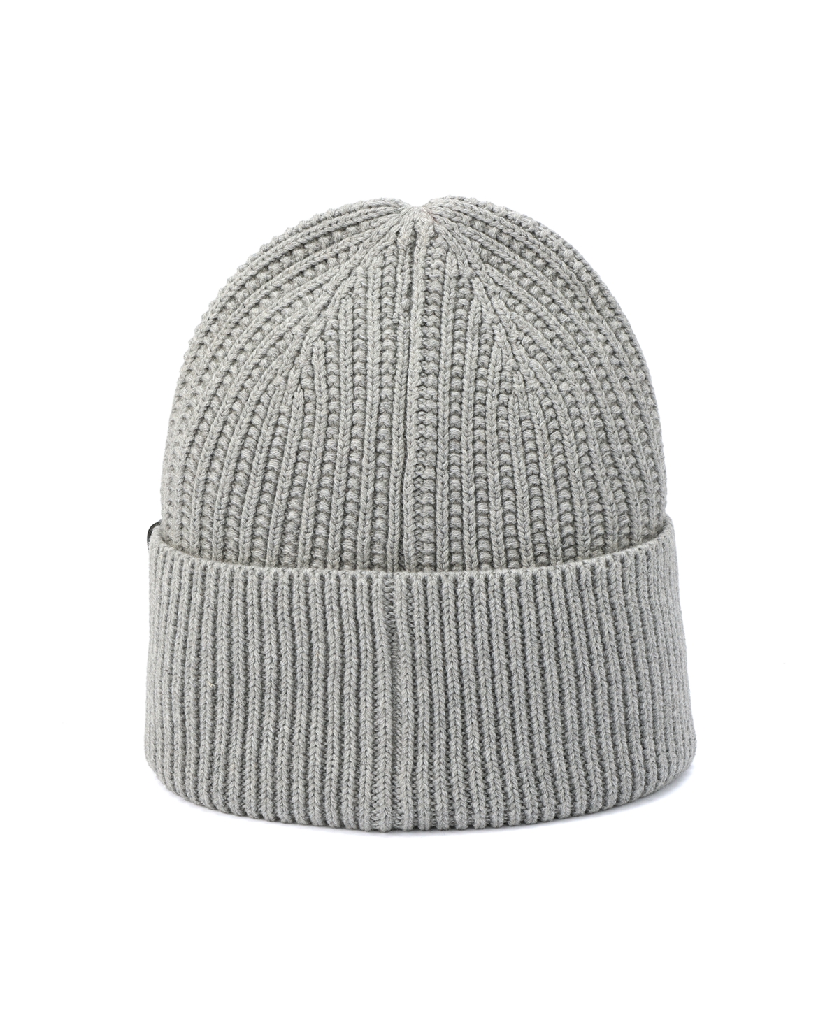 Calvin Klein Men's Links Ribbed Cuff Hat In Gray