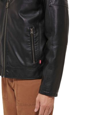 Men's Jersey Hood Racer Jacket 