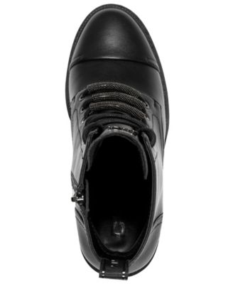 Women's Zippered Platform Heel Boots