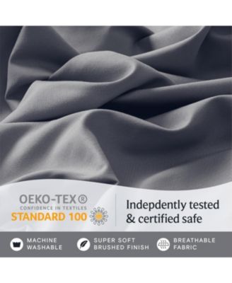 3-PC Silky Soft Cooling Deep Pocket Sheet Set, TwinXL