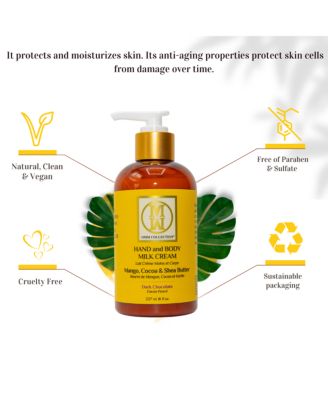 Hand & Body Milk Cream - Dark Chocolate 8oz