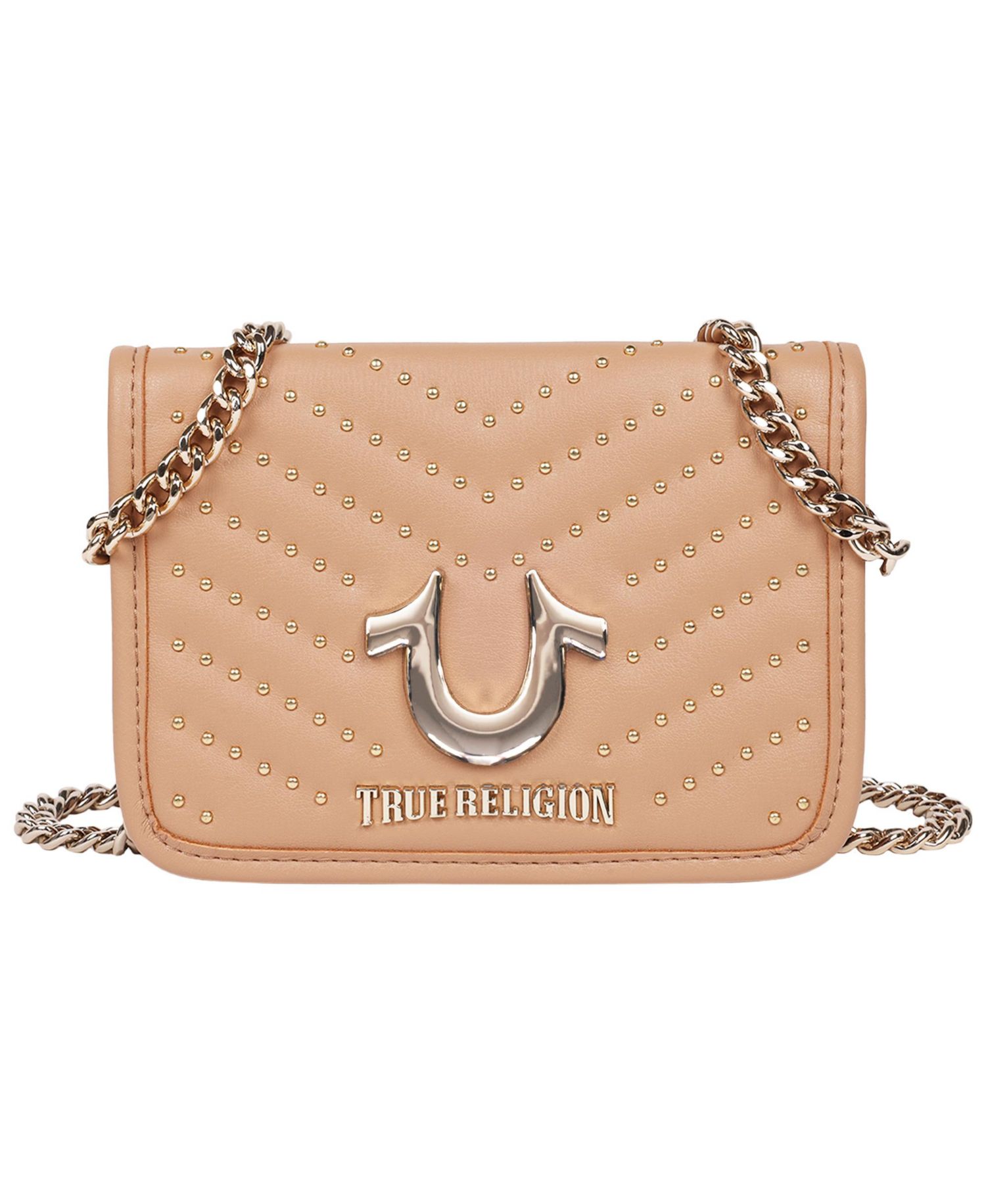 Horseshoe Multi Stud Flap Crossbody