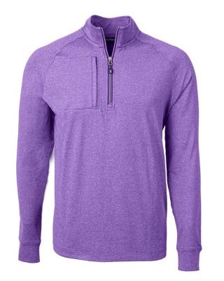 Men's Adapt Eco Knit Heather Quarter Zip Pullover