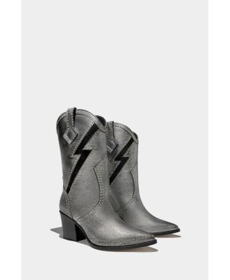 Metallic Leather Boots Freddie By Dante