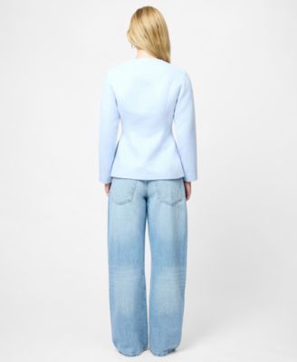 Women's Textured Long Sleeve Jacket