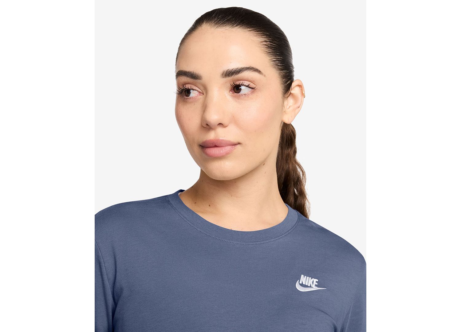 Plus Size Sportswear Club Long-Sleeve T-Shirt