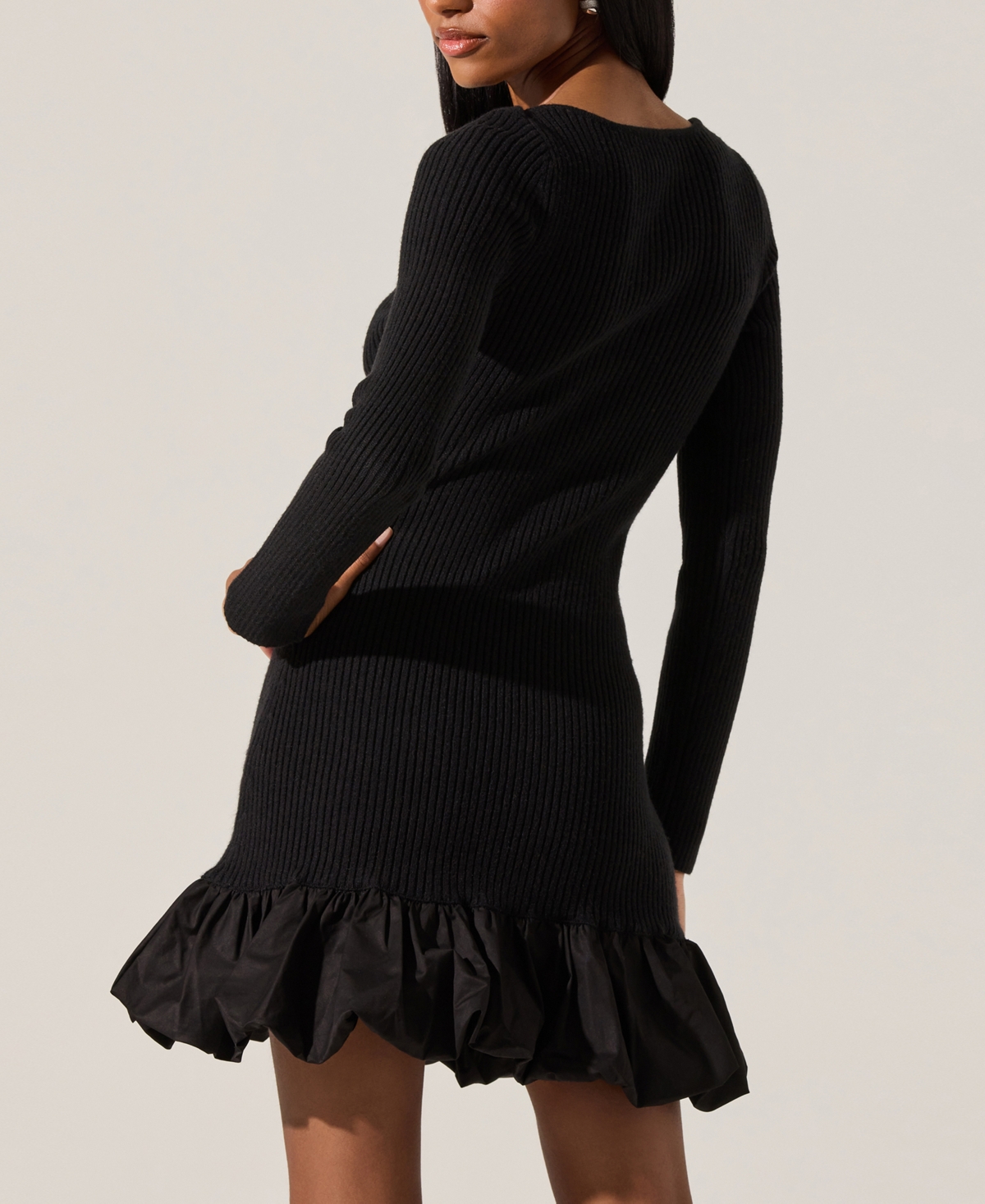 Astr the Label Women's Carlene Long Sleeve Sweater dress