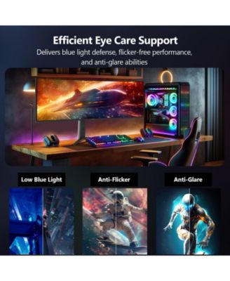 UG49W 49 inch Super Ultra Wide DQHD 5120 x 1440 144Hz 1ms 3800R Curved Gaming Monitor