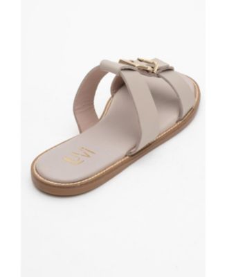 Sveta Leather Buckled Sandal (Women)
