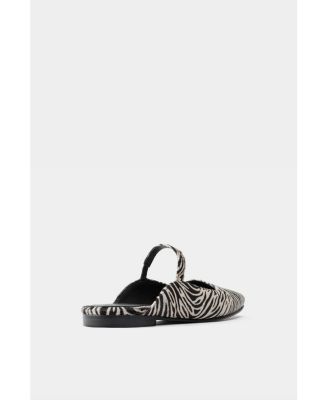 Leather Ballerinas Mara Zebra By Dante