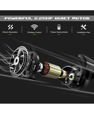 2-in-1 Electric Folding Treadmill with Dual Display for Home Fitness, Silver