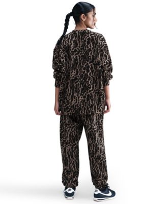 Women's Phoenix Fleece Oversized Printed Crew-Neck Sweatshirt