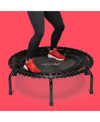 370 Home Gym 39" Heavy Duty Fitness Trampoline with 4-In-1 DVD, Black