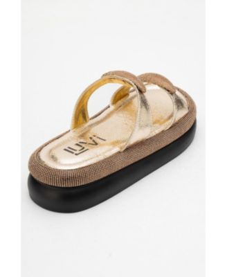 Finery Embellished Platform Slide (Women)